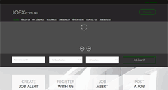 Desktop Screenshot of jobx.com.au